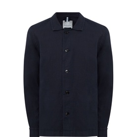 Garment-Dyed Overshirt