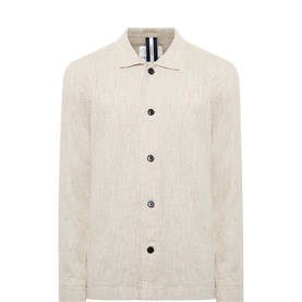 Notched Collar Overshirt