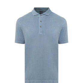 Garment-Dyed Polo Shirt