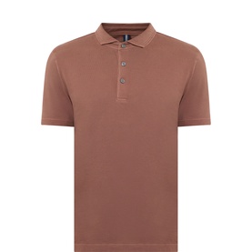 Garment-Dyed Polo Shirt