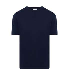 Solid Knitted T-Shirt