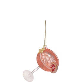 Paloma Cocktail Glass Tree Decoration 11cm