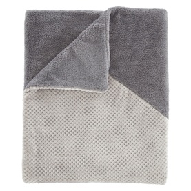 Cosy Larsson Geo Throw Grey