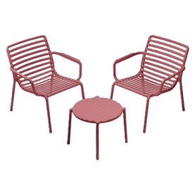 Doga Garden Bistro Set Marsala
