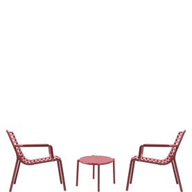 Doga Garden Bistro Set Marsala