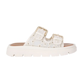 Pavilion Daisy Buckle Slides