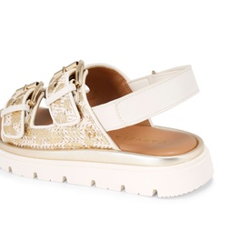 Pavilion Raffia Slingback Sandals