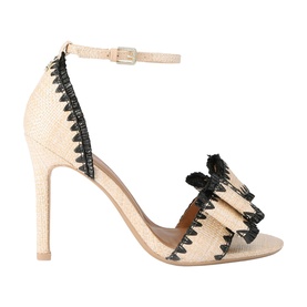 Robbie Woven Heeled Sandals