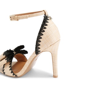 Robbie Woven Heeled Sandals