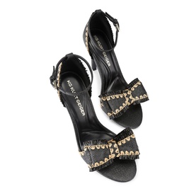 Robbie Woven Heeled Sandals
