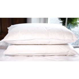 Duck Feather and Down Pillow Pair
