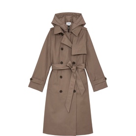 Azura Hooded Trench Coat