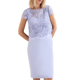 Daisy Lace Mini Pencil Dress