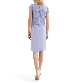 Daisy Lace Mini Pencil Dress