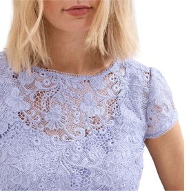 Daisy Lace Mini Pencil Dress