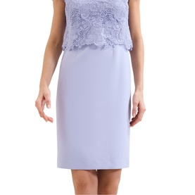 Daisy Lace Mini Pencil Dress
