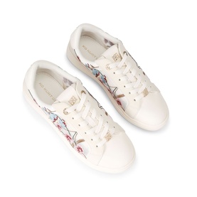 Eliza Floral Embroidered Trainers