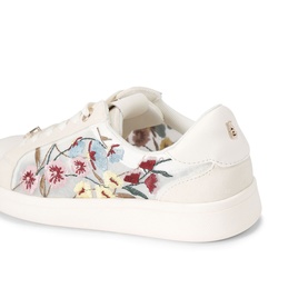 Eliza Floral Embroidered Trainers