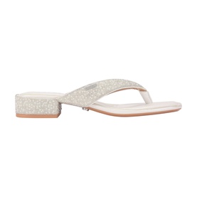 Portici Embellished Block Heeled Slides