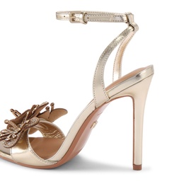 Saskia Embellished Floral Heeled Sandals