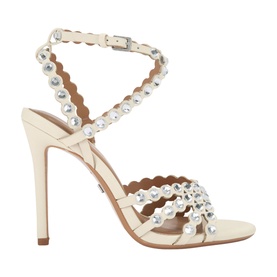 Slideaway Crystal Heeled Sandals