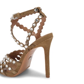 Slideaway Crystal Heeled Sandals