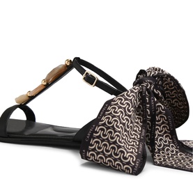 Sorrento Gem Flat Sandals