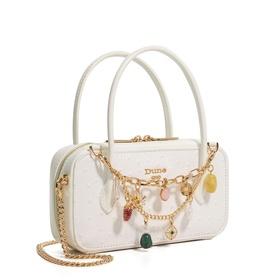 Song Charm Chain Top Handle Bag