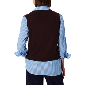 Button Front Knitted Tank Top