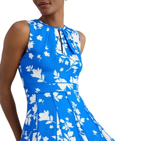Angelica Floral Flared Dress