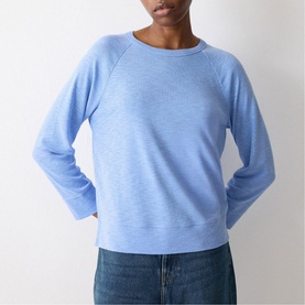 Luxe Raglan Long-Sleeved Top