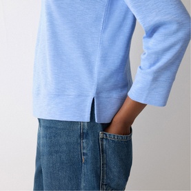 Luxe Raglan Long-Sleeved Top