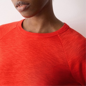 Luxe Raglan Long-Sleeved Top