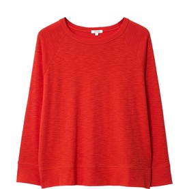 Luxe Raglan Long-Sleeved Top