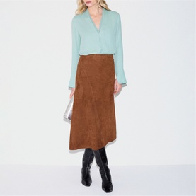 Double Layer Draped Top