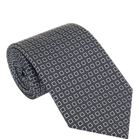 Jacquard Square Pattern Tie