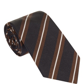 Jacquard Striped Tie