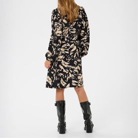 Ulla Graphic Printed Flared Dress