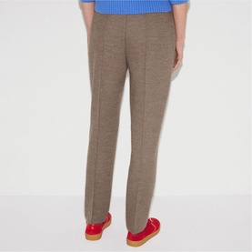 Flannel Relaxed Casual Trousers