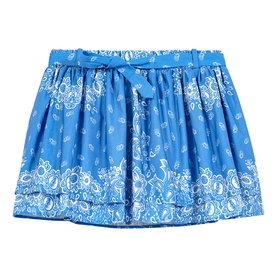 Bandana Mini Flared Skirt