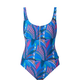 Elouise Floral Zip Swimsuit