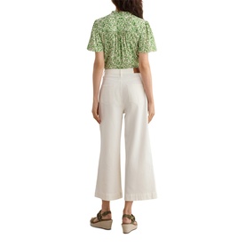 Brinley High-Rise Cropped Wide Leg Jeans
