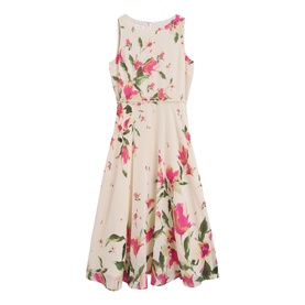 Carly Floral Flared Dress