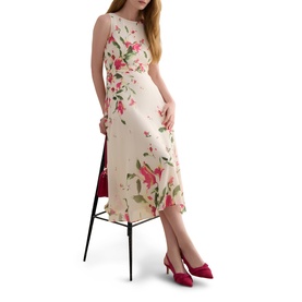Carly Floral Flared Dress