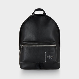 Logo Pebbled Trolley Backpack