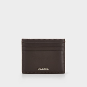 Logo Leather RFID Cardholder