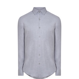 Soft Solid Single-Cuff Shirt