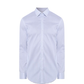 Geometric Single-Cuff Shirt