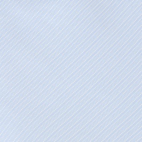 Calvin Klein Vanessa Striped Tie in light blue silk, featuring diagonal stripe print, wide blade and pointed tip