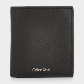 Grained Leather RFID Trifold Wallet